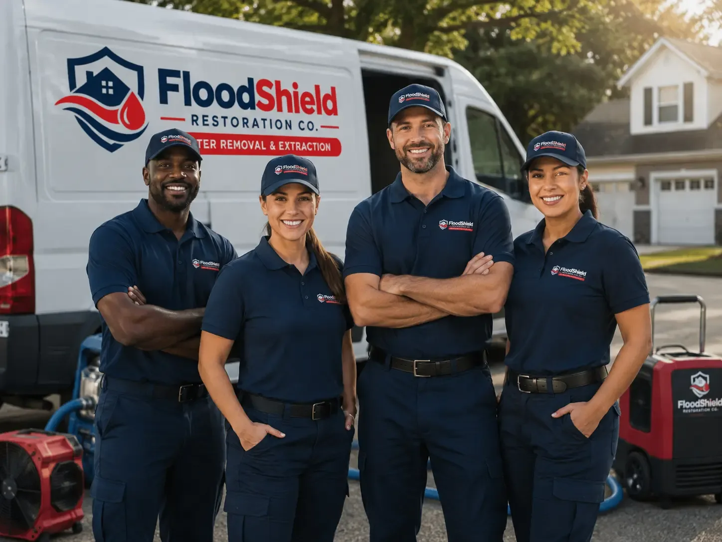 Flood Damage Restoration company in Whaleyville, MD